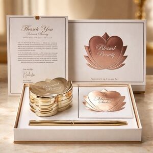 NIB Lip Cream Set Blessed Beauty-Goddess Reds